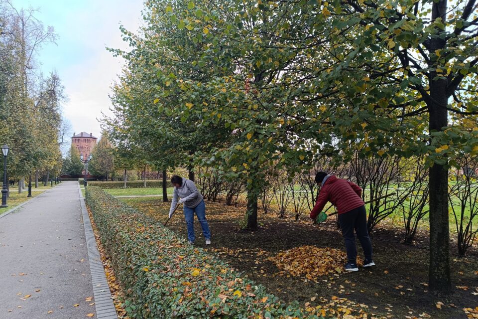 Субботник в Дворцовом комплексе Ольденбургских